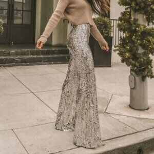 Viral Zara Sequin Pants